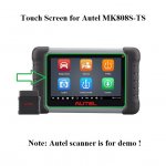 Touch Screen Digitizer Replacement For Autel MaxiCOM MK808S-TS